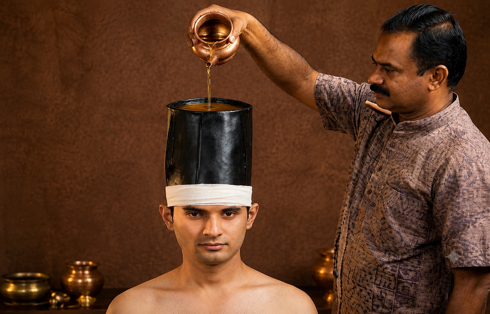 शिरो वस्ति (Shirobasti Shirovasti)